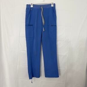 FIGS Technical Collection Womens Scrub Pants Light Blue Size S